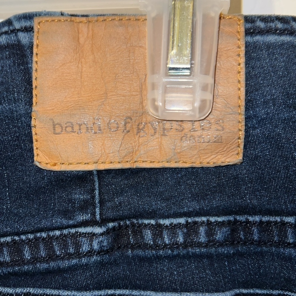 Band of Gypsies Stretchy Flare Jeans 28 - Picture 7 of 10